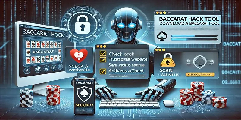 Lưu ý khi tải tool hack Baccarat bảo vệ thiết bị